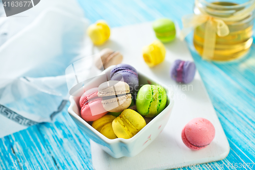 Image of color macaroons