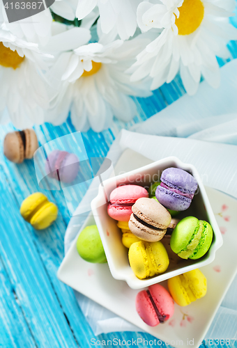 Image of color macaroons