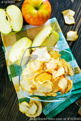 Image of apple chips