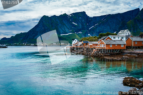 Image of Lofoten archipelago islands Norway