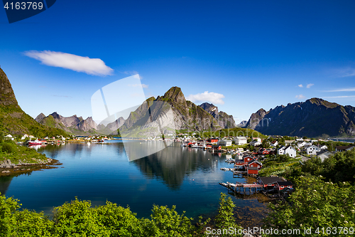 Image of Lofoten archipelago islands Norway