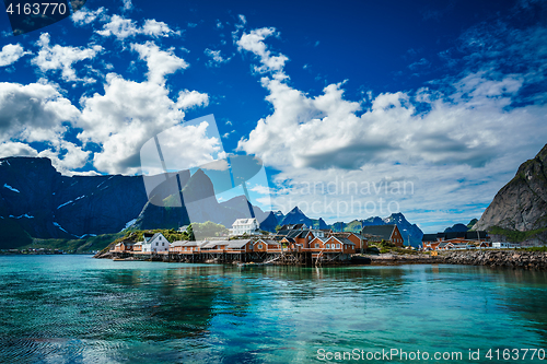 Image of Lofoten archipelago islands Norway