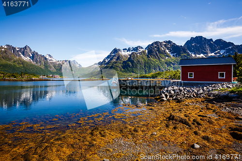 Image of Lofoten archipelago islands Norway