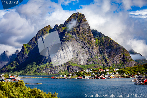 Image of Lofoten archipelago islands Norway