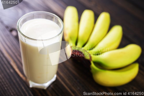 Image of banana yogurt