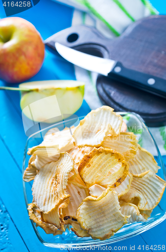 Image of apple chips