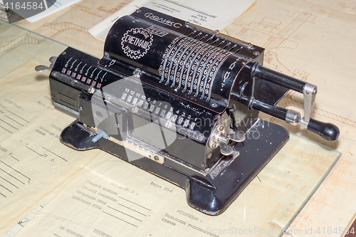 Image of Vintage Soviet counting machine