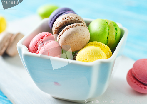 Image of color macaroons