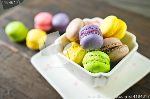 Image of color macaroons