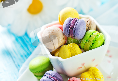 Image of color macaroons