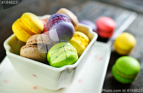 Image of color macaroons