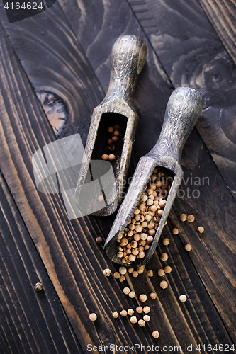 Image of white pepper and salt