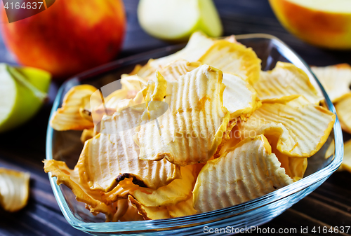 Image of apple chips