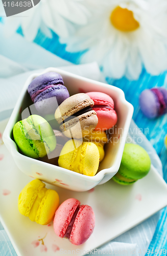 Image of color macaroons