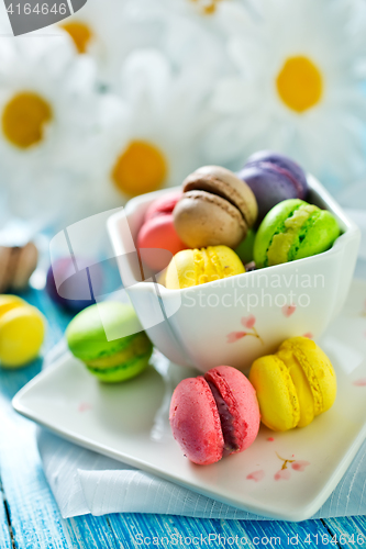 Image of color macaroons