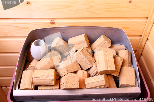 Image of Stones on a sauna stove