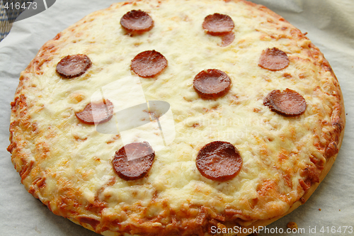 Image of Big pan pizza