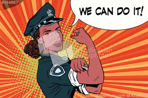 Image of Woman COP we can do it