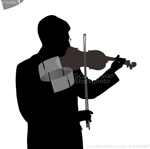 Image of Male violinist