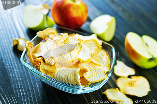 Image of apple chips