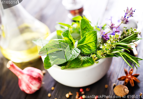 Image of herb and spice