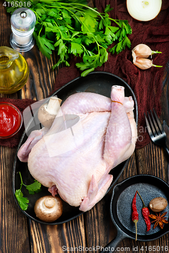 Image of raw chicken