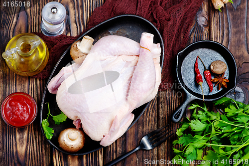 Image of raw chicken