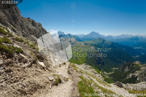 Image of Dolomites Mountain Landscape