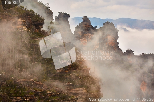 Image of Misty Mountain LAndscape