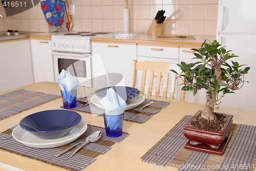 Image of Kitchen interior detail