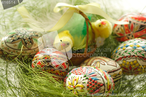 Image of Easter eggs