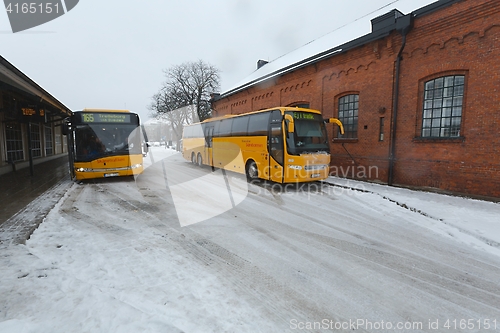 Image of Lund Station Winter