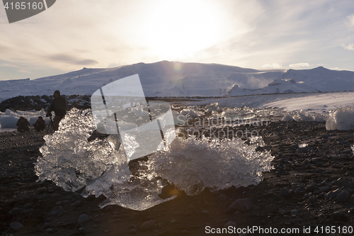 Image of Glacier lagoon Jokulsarlon in Iceland