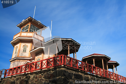 Image of Wooden buidling
