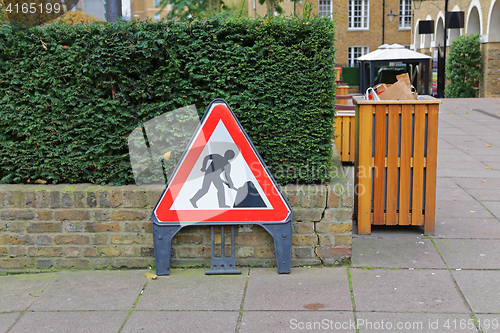 Image of Road Works Sign