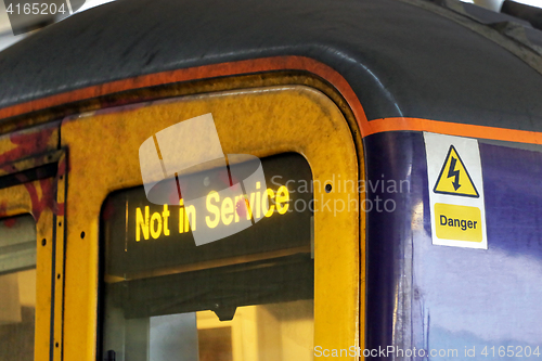 Image of Not in Service Train