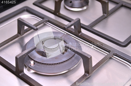 Image of Close up image of the gas stove