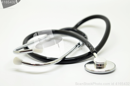 Image of Medical stethoscope isolated