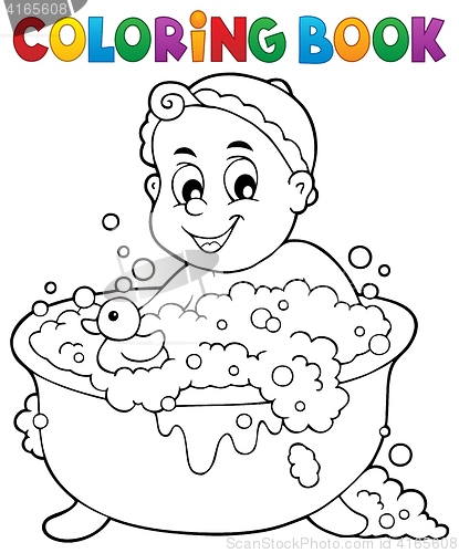 Image of Coloring book baby theme image 3
