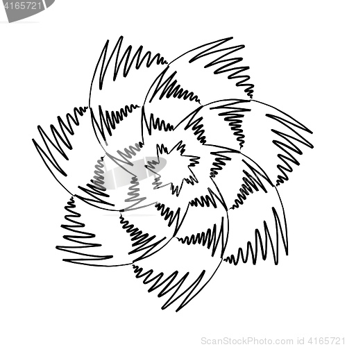 Image of Mandala Black and White