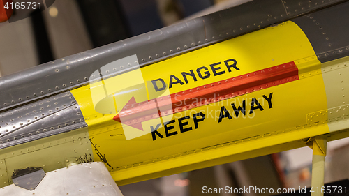 Image of Piece of aircraft grunge metal background