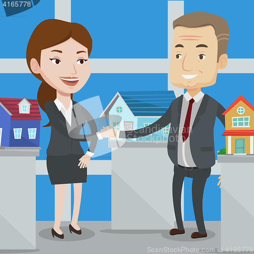 Image of Agreement between real estate agent and buyer.