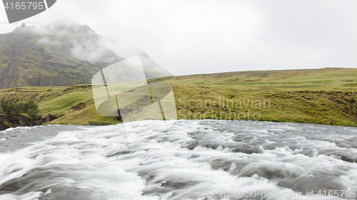 Image of Skogafoss waterfall, Iceland