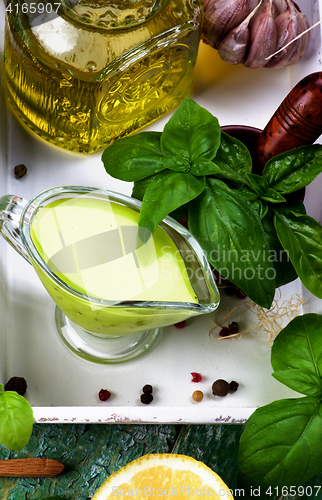 Image of Fresh Pesto Sauce