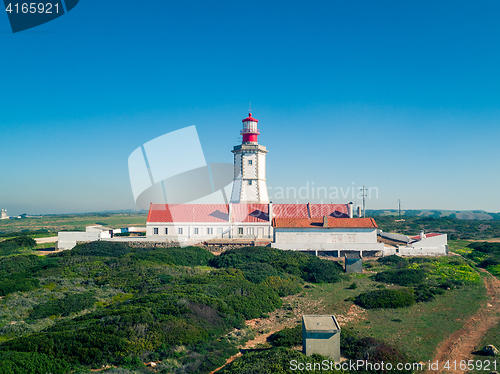 Image of The Espichel Cape Lighthouse Sesimbra Portugal