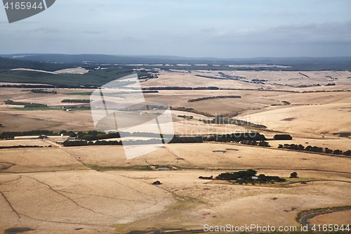 Image of Fields of Australian agricultural landscape