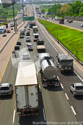 Image of Busy highway