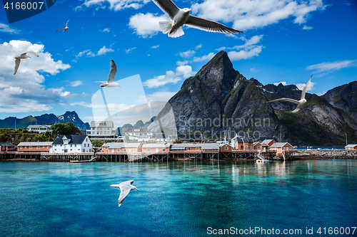 Image of Lofoten archipelago islands islands Norway