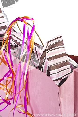 Image of Pink shopping bag
