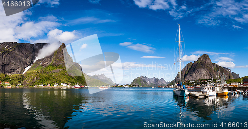 Image of Lofoten archipelago islands Norway